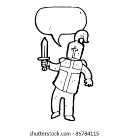 medieval knight cartoon