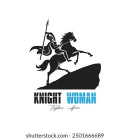 medieval knight logo icon design. This logo represents solidarity, leadership and loyalty