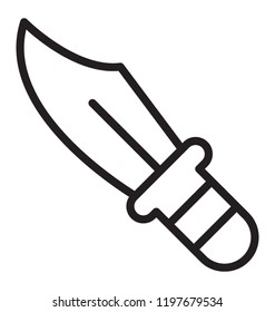 A medieval knight sword icon image 