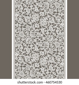 Medieval Lace Seamless Pattern