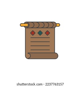 Medieval paper icons are suitable for your web, apk or projects with medieval themes