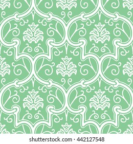 Medieval pomegranate pattern seamless background tile