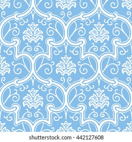 Medieval pomegranate pattern seamless background tile