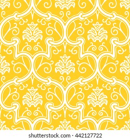 Medieval pomegranate pattern seamless background tile