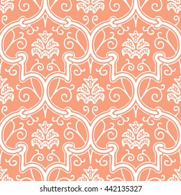 Medieval pomegranate pattern seamless background tile