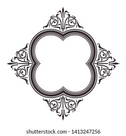 Medieval seamless patterns vector image