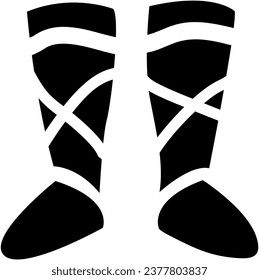 Medieval Shoes Vector Armor Of God