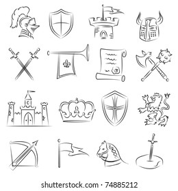 Medieval Sketch Set