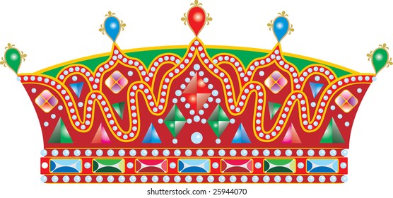 Medieval Slavic king crown