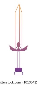 medieval sword icon