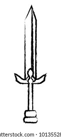 medieval sword icon