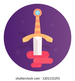 Medieval Sword Icon