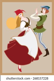 medieval traditional dance