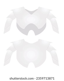 Medieval vest chest. vector illustration