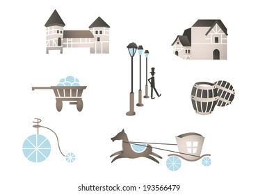 Medieval village 
