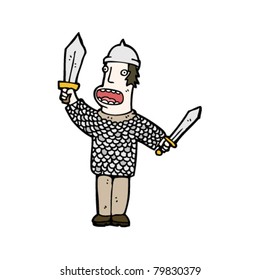 medieval warrior cartoon