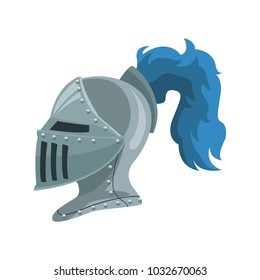 Medieval warrior helmet