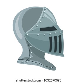 Medieval warrior helmet