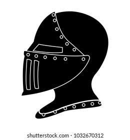 Medieval warrior helmet