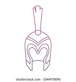 Medieval warrior helmet