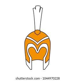 Medieval warrior helmet