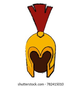 Medieval warrior helmet