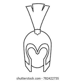 Medieval warrior helmet