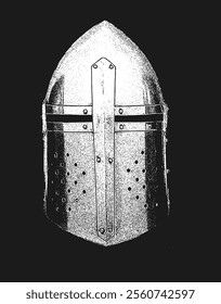 Medieval Warrior Knight Spartan Helmet