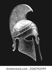 Medieval Warrior Knight Spartan Helmet