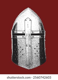 Medieval Warrior Knight Spartan Helmet