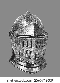 Medieval Warrior Knight Spartan Helmet