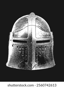 Medieval Warrior Knight Spartan Helmet