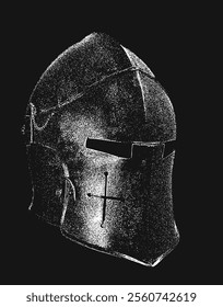 Medieval Warrior Knight Spartan Helmet