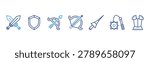 Medieval Weapons set featuring Sword, Shield, Bow, Crossbow, Lance, Mace, Armor for related visuals.