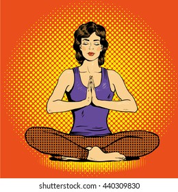 Comic Yoga Images Stock Photos Vectors Shutterstock