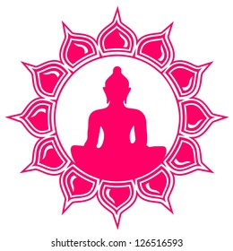 Meditation - Buddha - Lotus Flower - Symbol of enlightenment and balance