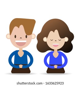 meditation cartoon character happy people happiness peace and calm vector illustration for mindfulness