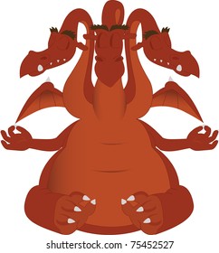 Meditation dragon