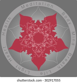 Meditation flower.