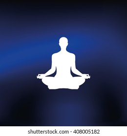 Meditation icon.