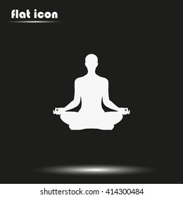 Meditation icon.
