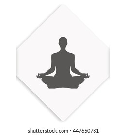 Meditation icon.