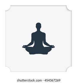 Meditation icon.
