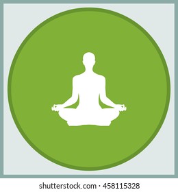 Meditation icon.