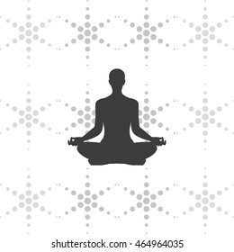 Meditation icon.