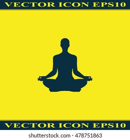 Meditation icon.