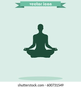 Meditation icon.