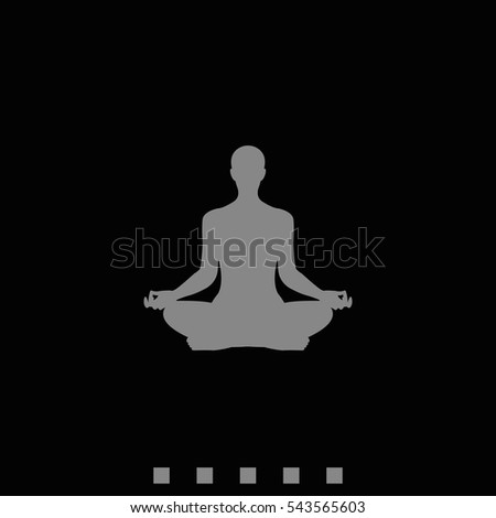 Meditation icon.
