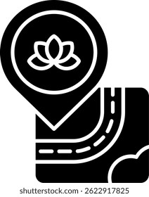 Meditation Line vector Icon Design