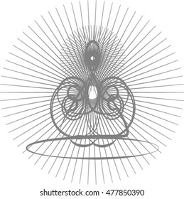 Meditation logo.